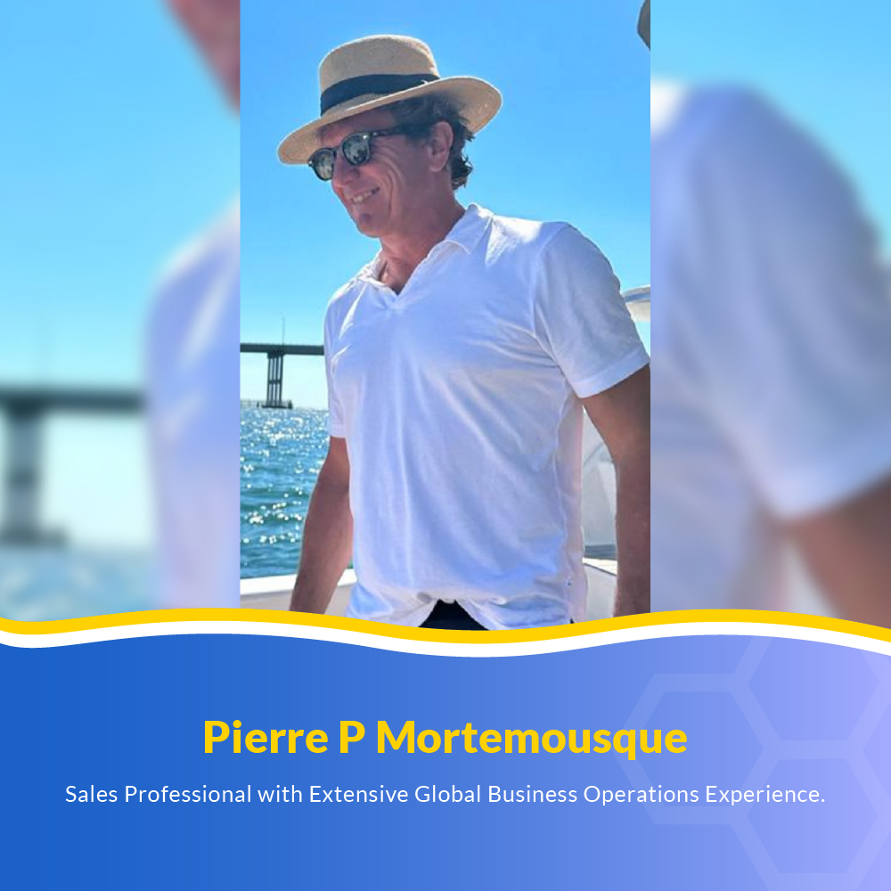 Headshots of Pierre P. Mortemousque